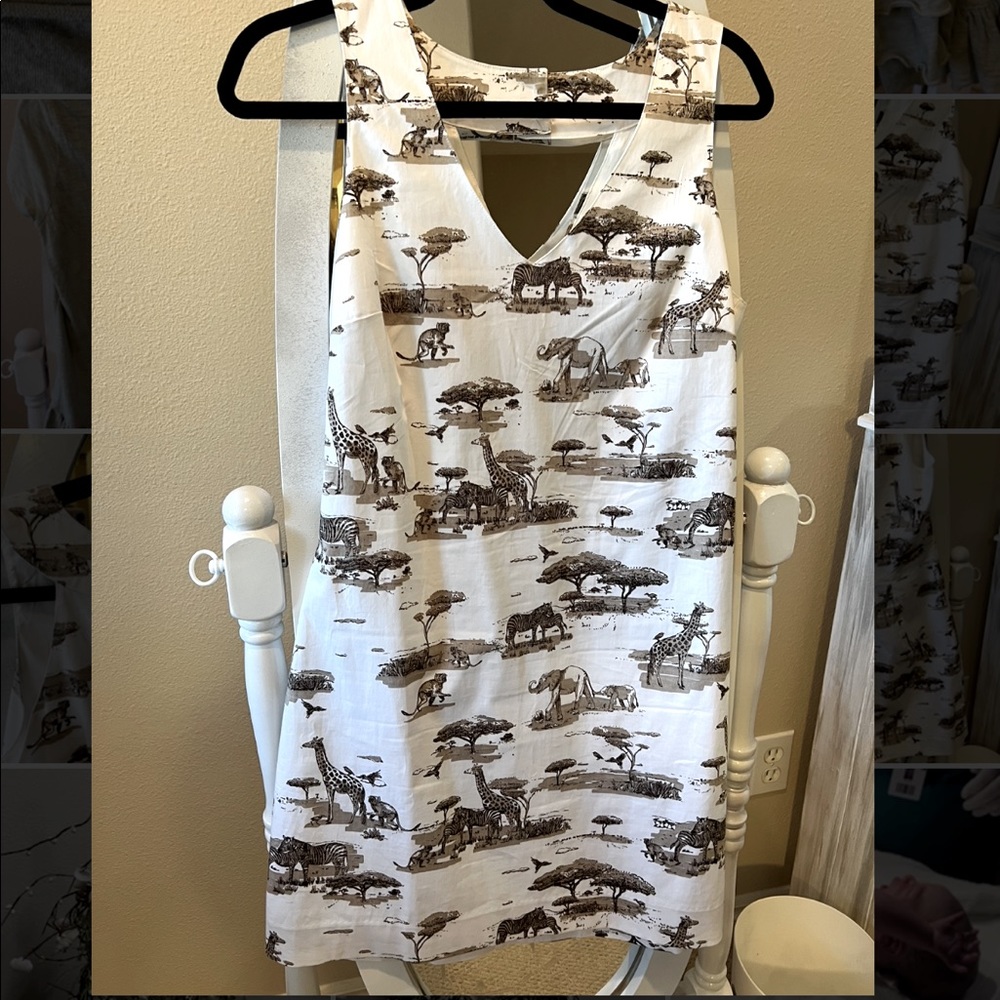 Banana republic summer safari dress